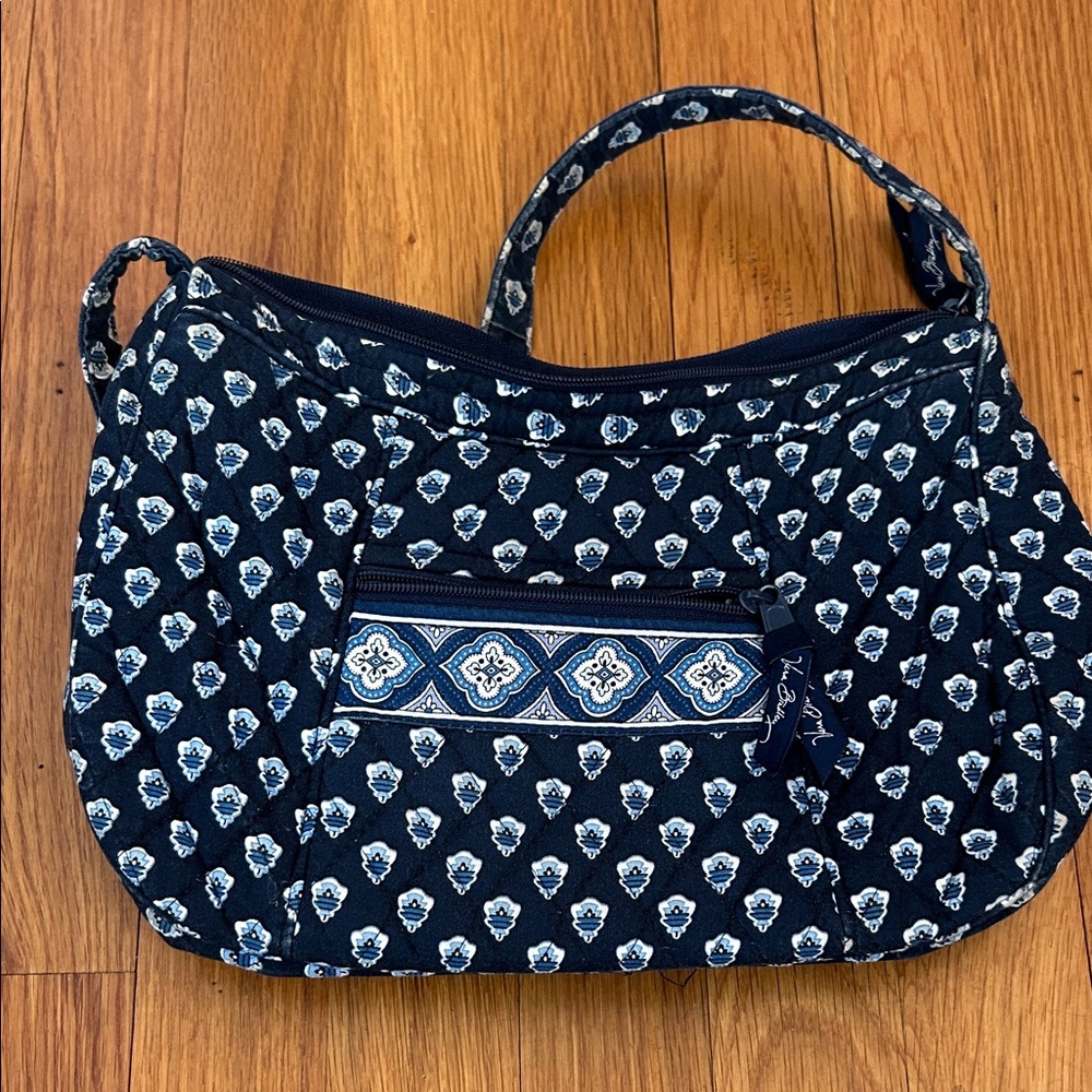 Vera Bradley Navy Blue Patterned